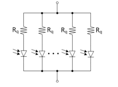 Blockdiagramm - Broadcom AFBR-S4N66P014M NUV-MT Silizium-Photomultiplier